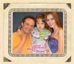 Maisner Livioara con la famiglia